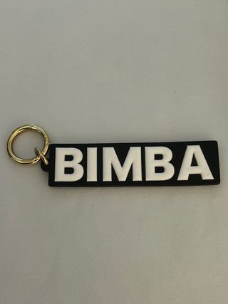 Llavero BIMBA negro y blanco