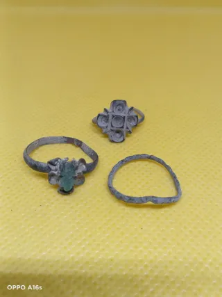Lote 3 Anillos Antiguos