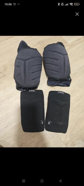 Pack Rodilleras y Coderas Fútbol Kipsta