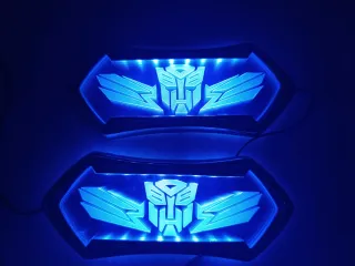Decorazioni LED 3D Transformers