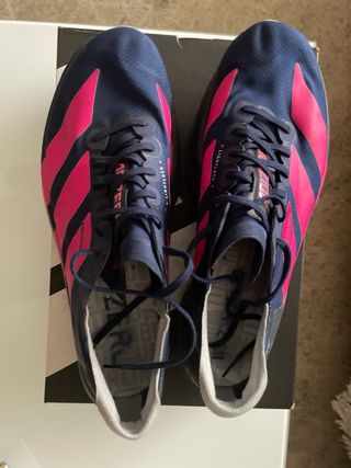 Zapatillas Adidas Adizero Pro 4 Azul/Rosa