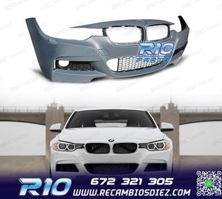 PARAGOLPES DELANTERO BMW F30 F31 11-19 LOOK M CON HUECO PARA