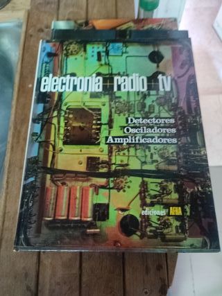 Libros Electrónica válvulas Radio y TV Antigua