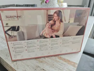 Sacaleches Portátil Momcozy M5 Doble Gris (NUEVO)