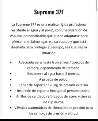 Maleta Estanca Vanguard Supreme 37F