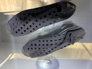Zapatos de piel azul marino