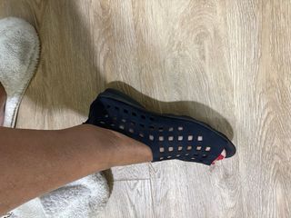 Zapatos de piel azul marino