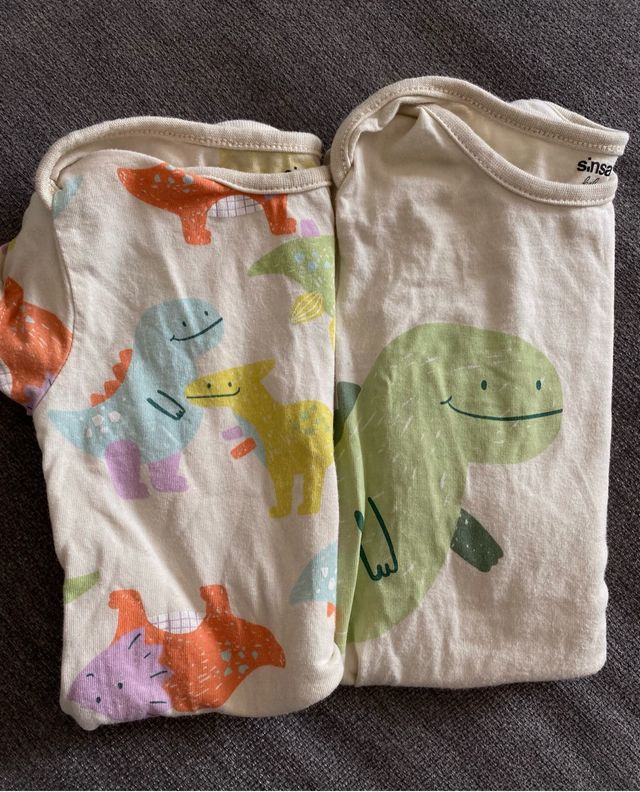 Set 2 Body Bimbi Dinosauri