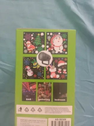 Proyector LED Navidad 16 Patrones RGB