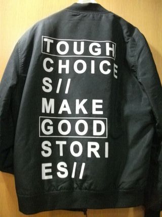 Cazadora Negra Talla M