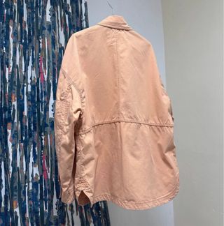 Sobrecamisa Bershka Oversize Naranja Talla M