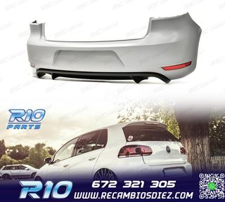 PARAGOLPES TRASERO VOLKSWAGEN VW GOLF 6 08-12 LOOK GTI