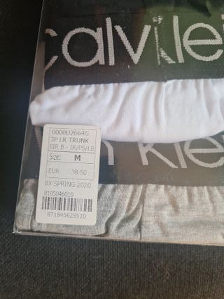 Calvin Klein Slips M (3uds)