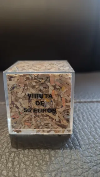 Virutas de billetes Banco de España