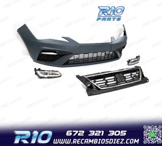 PARAGOLPES DELANTERO SEAT LEON 13-19 LOOK FR + NIEBLAS
