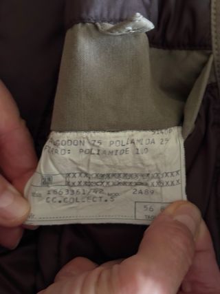 Gabardina hombre beige
