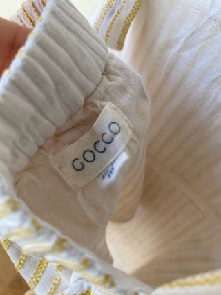 Ranita Gocco rayas amarillas