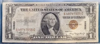 Raro billete Estados Unidos
