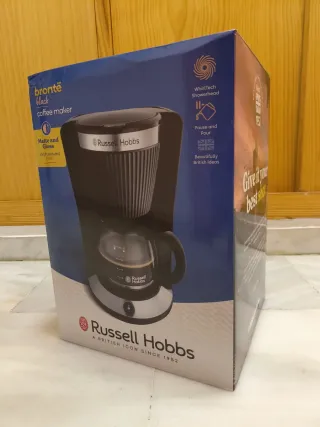 Cafetera Russell Hobbs Brontë Negra
