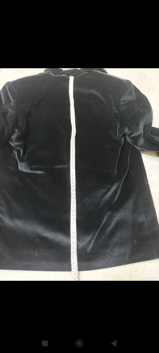 Completo elegante bimbo velluto 3 pezzi