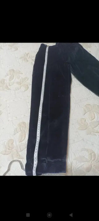 Completo elegante bimbo velluto 3 pezzi