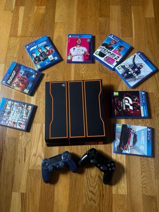 PS4 (PlayStation 4) Negra 1tb edición limitada 