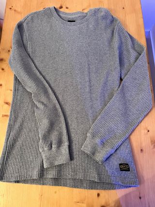 Jersey RVCA Gris Talla S,como nuevo 