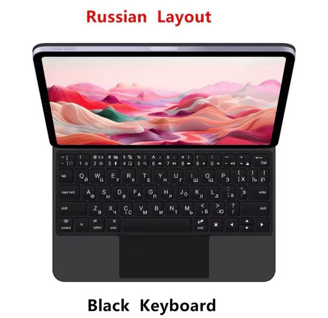 Funda Teclado iPad Pro 13 M4 2024 Retroiluminada 