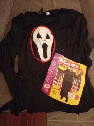 Disfraz Halloween. Talla M-L. Usado 1 vez.
