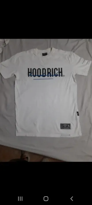 Camiseta hoodrich talla XS manga corta 