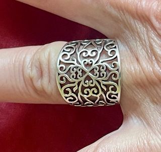 Anillo Plata 925 Filigrana