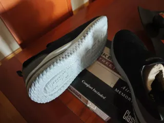 Skechers Delson 3.0 Zapatillas Negras/Grises