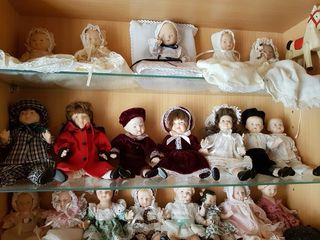 Muñecas de porcelana de colección