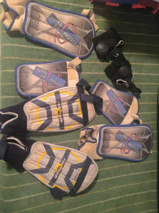 Espinilleras de fútbol Uhlsport y Pro Touch