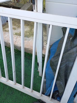 Puertas con reja para entrada