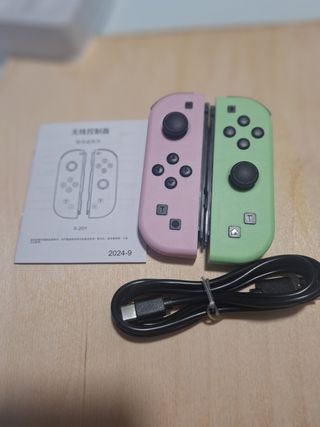 Joycons Nintendo Switch Rosa y Verde