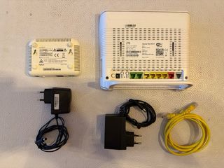 Router ZTE F680 + ONT Nokia G-010G-Q -fibra óptica