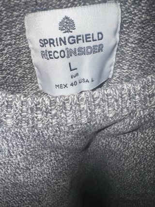 Jersey Springfield Gris Talla L