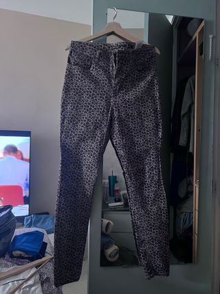 Pantalón estampado leopardo Stitch & Soul Talla L