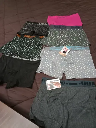 Lote 7 calzoncillos o bóxers