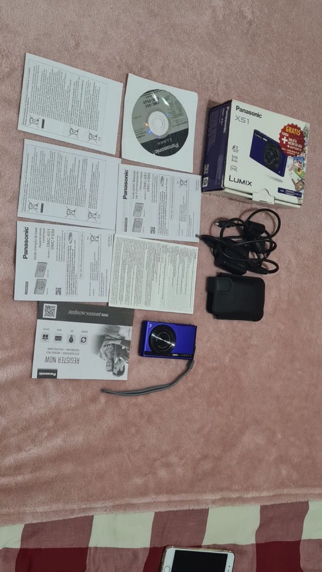 Panasonic Lumix DMC-XS1 Cámara Digital Azul