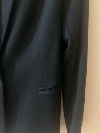 Chaqueta Stradivarius Negra Talla M