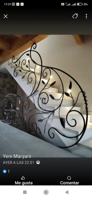 Trabajos de ornamentación y herrería