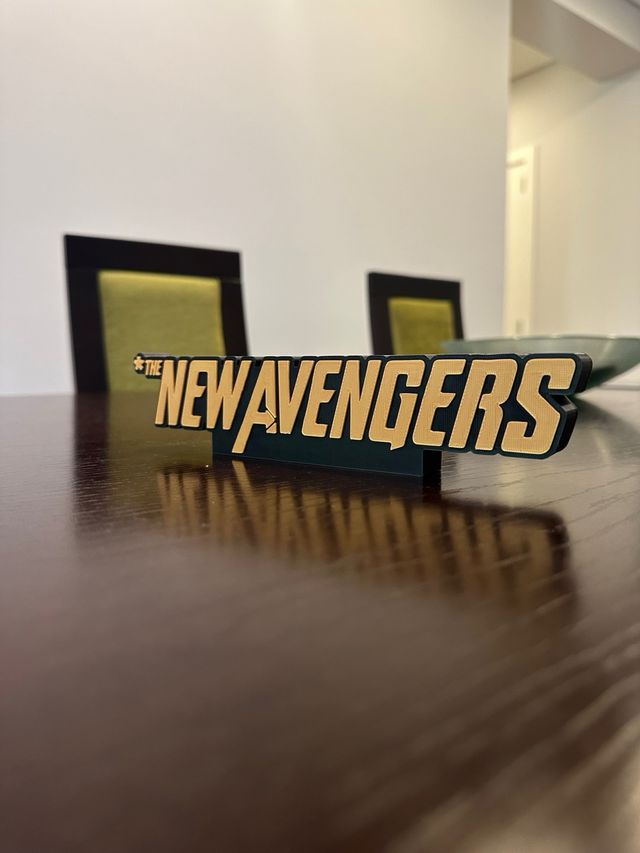 Logo 3D The New Avengers