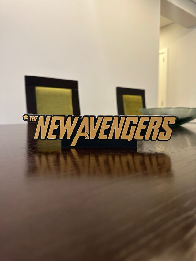 Logo 3D The New Avengers