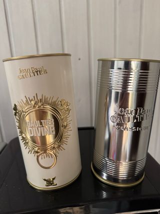2 Botes Vacíos Jean Paul Gaultier 100ml