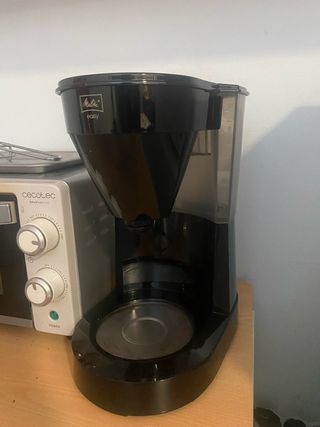 Cafetera Melitta Easy negra