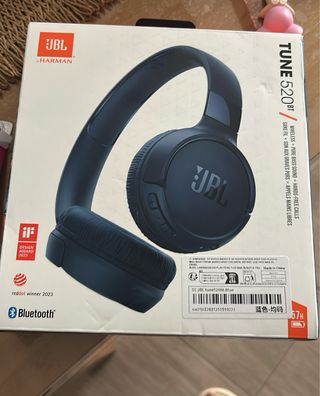 Cascos JBL Tune 520BT Bluetooth Azul