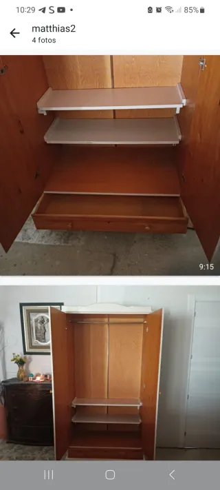 Mobile in legno massello