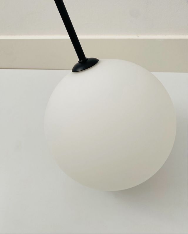 Lámpara de techo esférica moderna